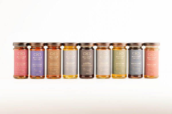 Maksika Honey Product Range - Variety of Pure Flavoured Honey