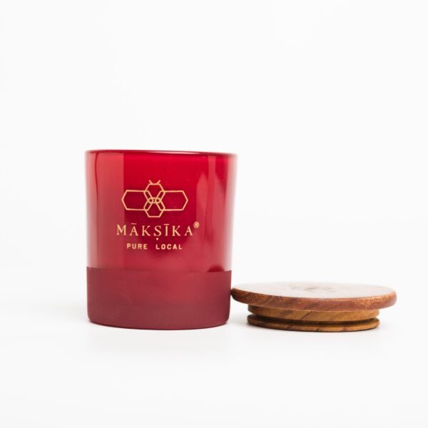 "Winter" - Rose & Vanilla | Woodwick Beeswax Candles